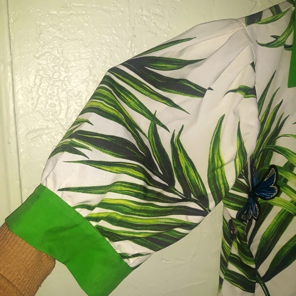 Tropical Butterfly botton down - Picture 6 of 7